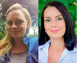 Alexandra Popovičová a Silvia Kuzmová